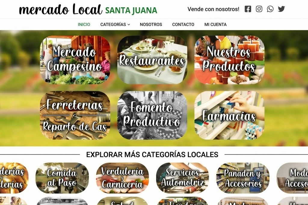 Mercado Local Santa Juana